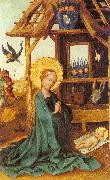 Lochner, Stephan Adoration of the Child painting